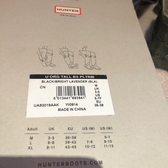 Hunter Rain Boots Socks for Original Tall Boot - Picture 3 of 11